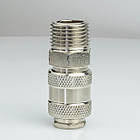 Швидкороз'ємне з'єднання пневматичне E02-4SM, 1/2" BSPT