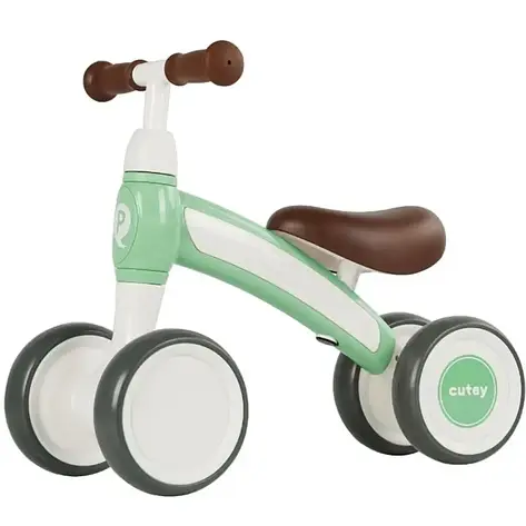 Біговел дитячий Qplay Cutey Light Green (B-400-5CuteyLightGreen), фото 1