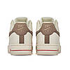 Чоловічі Кросівки Nike Air Force 1 low One Brown beige бежеві взуття Найк Форси шкіряні низькі, фото 6