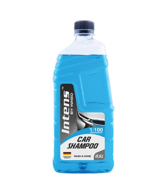 Автошампунь концентрат WINSO INTENSE Car Shampoo Wash & Shine 0,5L, фото 1