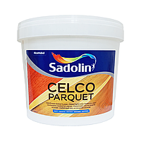 Лак для підлоги Sadolin Celco Parquet паркетний, матовий, безбарвний, 5 л