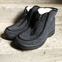 Чоловіче взуття робочі черевики Розмір 42 / Буряки повстяні / UY-879 Хутряні бурки