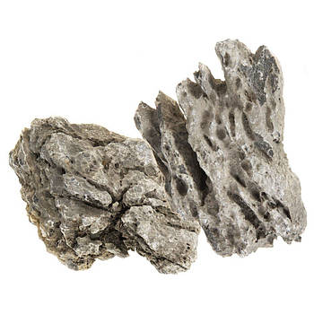 Декорація для акваріума каміння натуральне Aquael «Black quartz rock» 20 кг