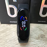 Фітнес браслет FitPro Smart Band M6 (смарт годинник, пульсоксиметр, пульс). VZ-293 Колір: чорний, фото 2