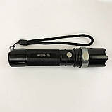 Потужний універсальний ліхтарик Bailong 8626, Ліхтар ручний з функцією зарядки, Фірмовий ручний ліхтар BC-31, фото 10