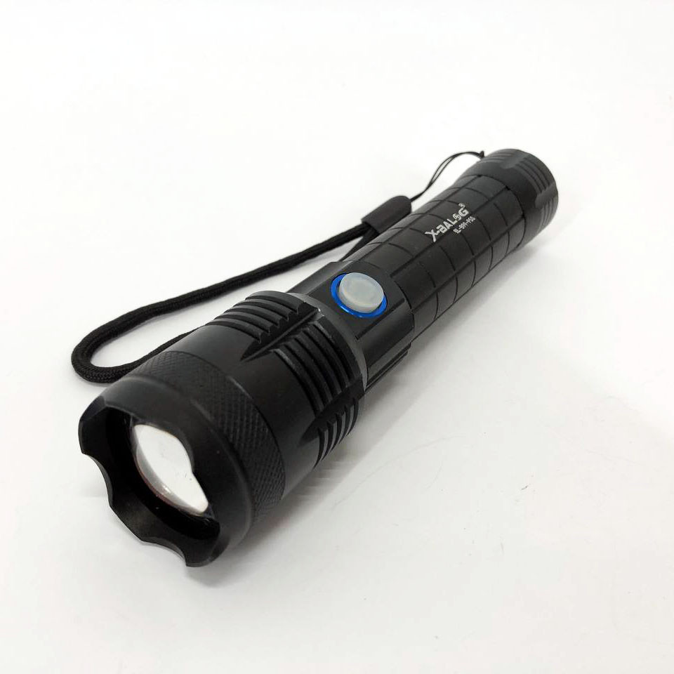 Потужний світлодіодний ліхтар, Потужний акумуляторний світлодіодний ліхтар ручний батарейний XC-28, фото 1