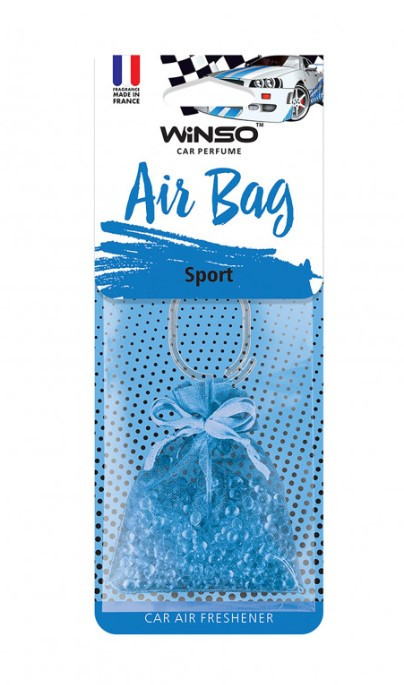 Освіжувач повітря WINSO AIR BAG з ароматизованими гранулами 20г. Sport (30шт/ящ.)