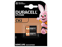 Батарейка Duracell Lithium CR2 3В 2шт