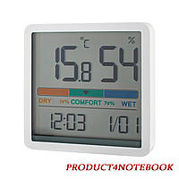 Термометр-гигрометр Xiaomi MiiiW Comfort Temperature and Humidity Clock NK5253, white