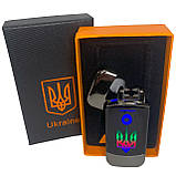 Електроімпульсна дуга LIGHTER HL-439, Вічна запальничка usb з акумулятором, USB запальничка CX-43, фото 3