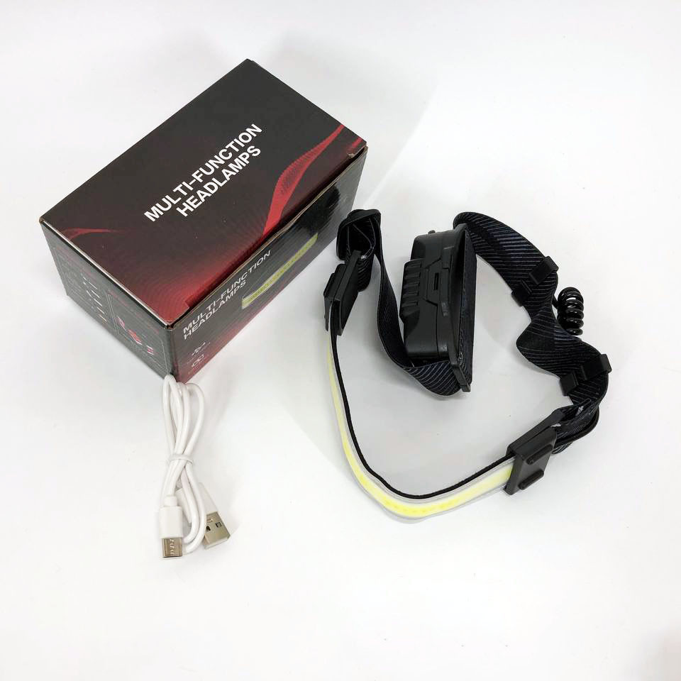 Ліхтар на голову для гаража і дачі XQ-T1C, Ліхтар для нічної їзди на лоб потужний IA-80, фото 1