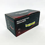 Потужний акумуляторний ліхтар для риболовлі XQ-T1C COB, Налобний тактичний ліхтар PM-34, фото 6