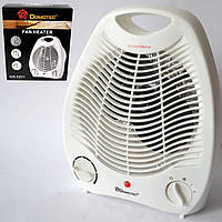 Тепловой вентилятор Domotec MS-5901 / Обогреватель дуйчик / KX-376 Тепловентилятор электрический