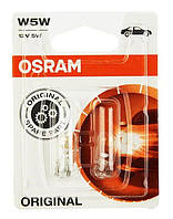 Лампа накаливания W5W 12V 5W, арт.:2825-02B, Пр-во: Osram