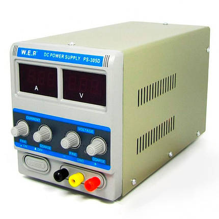 Блок живлення WEP PS-305D-I 30V 5A цифрова індикація, фото 1
