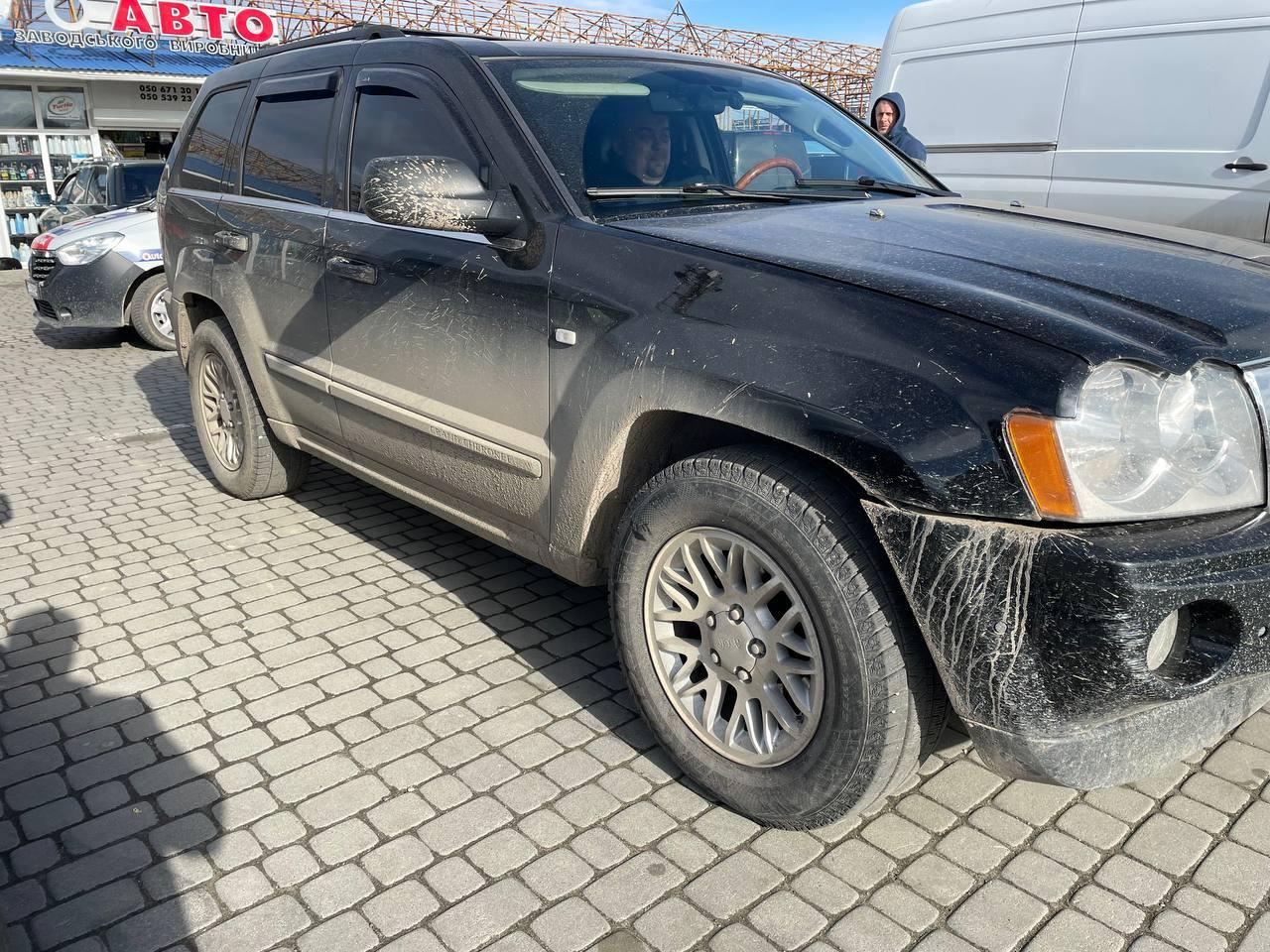 Дефлектори вікон (вітровики) Jeep Grand Cherokee 2005-2010 4D 4шт (HIC)