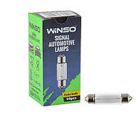 Лампа накаливания WINSO C5W 24В SV8.5 T11*41, (10шт. Упаковка)