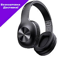 Беспроводные накладные наушники USAMS-YX05 BT5.0 Black | Большие Bluetooth наушники со встроенным микрофоном