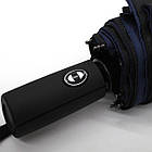 Парасолька складна автоматична на 10 спиць / Велика парасоля від дощу / Чоловіча подвійна парасолька / Жіноча парасоля, фото 8