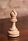 Шахові фігури з дерева ручної роботи чорні, фото 5