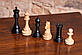 Шахові фігури з дерева ручної роботи чорні, фото 10