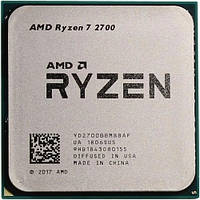 БУ Процессор sAM4 AMD Ryzen 7 2700, 3,2-4,1 МГц, 8-16 core, 65W