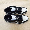 Жіночі кросівки Nike Air Jordan 23 Low Black White Найк Джордан Лоу низькі чорно-білі підліткові шкіряні, фото 10