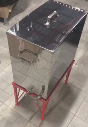 Воскотопка парова 6-ти рамкова. Нержавіюча сталь., фото 1
