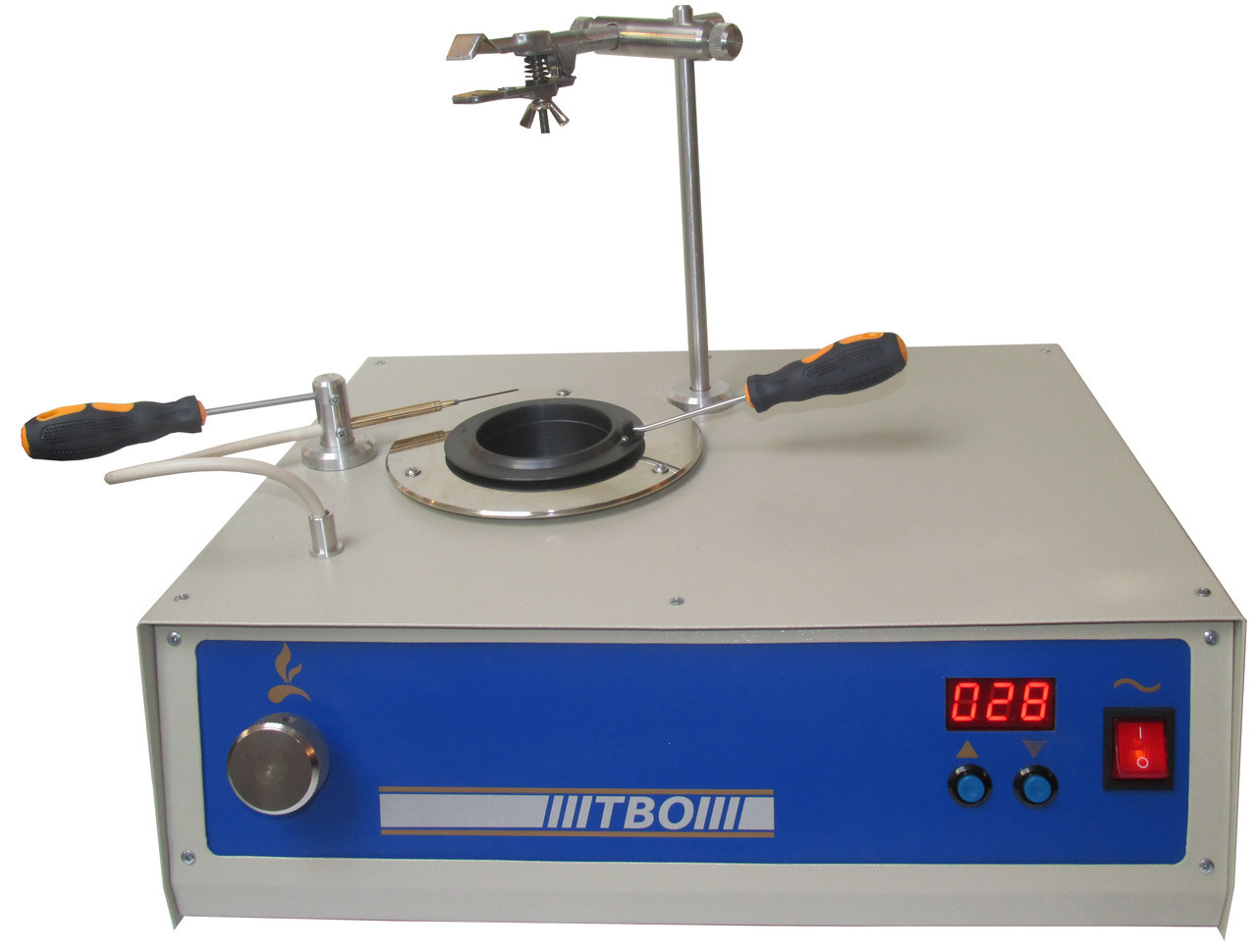 Апарат ТВО для визначення температури спалаху у відкритому тиглі ГОСТ 4333