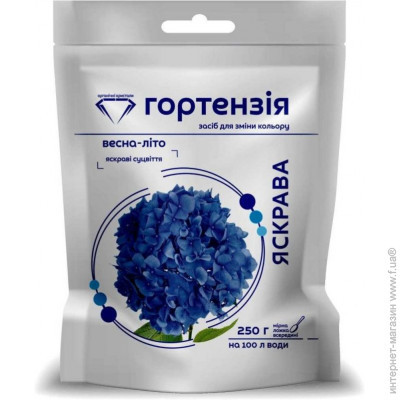 Засіб для зміни кольору гортензій 250 г, фото 1