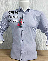 Рубашка с длинным рукавом ARMA, ткань felafill (фалафель)