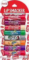 Набір бальзамів для губ LipSmacker Coca Cola бальзам 8шт