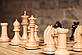 Шаховий набір з натуральної деревини преміальної якості з фігурами обтяжувачами, фото 6