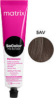 Стойкая крем-краска для волос Matrix Socolor Pre-Bonded 90 мл 5Av