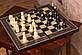 Дерев’яні нарди 3в1 із золотою аплікацією, шахи–нарди–шашки, ручна робота Carloteka, фото 7