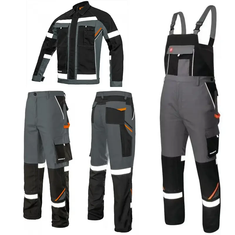 Комплект робочий Куртка, штани та комбінезон,Світловідбивні Елементи,спецодяг захисний,уніформа PROFESSIONAL-REF 46-62p, фото 1