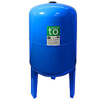 Розширювальний бак toНАСОСИ 100 л гідроакумулятор для води вертикальний на ніжках toCN-009/100-V