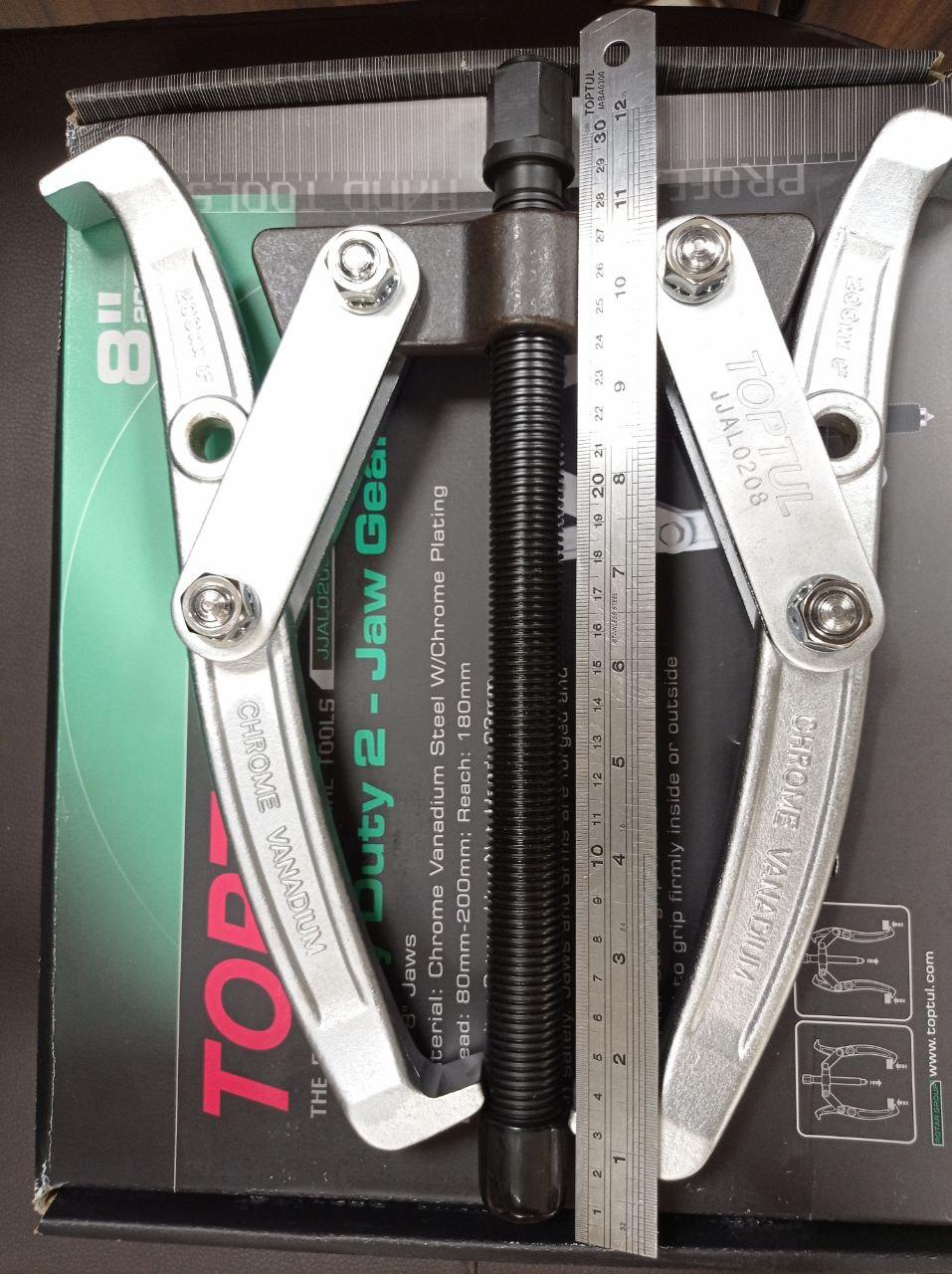 Знімач універсальний двухзахватный 200мм TOPTUL JJAL0208