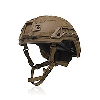 Тактический Шлем Каска Военный  Sestan-Busch Helmet BK-ACH-HC. Койот. (M/L) от GLOBAL BALLISTICS