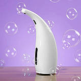 Дозатор для рідкого мила сенсорний 300 мл автоматичний портативний мильний диспенсер, фото 5