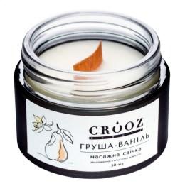 Масажна свічка для манікюру та педикюру груша-ваніль Crooz 50 мл
