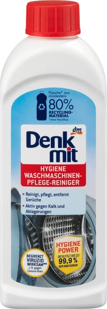 Очисний засіб для пральних машин Denkmit Waschmaschinenreiniger 250мл, фото 1