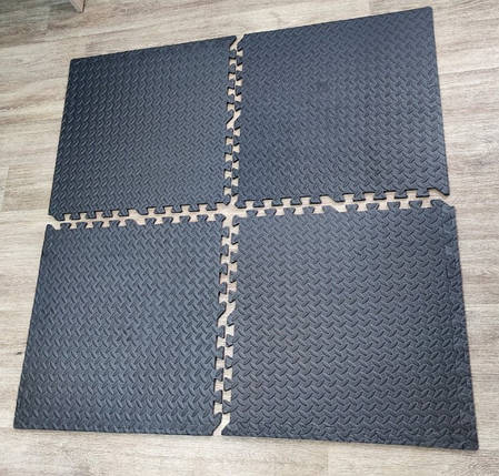 Коврик пазл спортивный 60х60х1см Ева Mat Puzzle EVA, фото 1