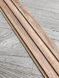 Стінова рейкава панель МДФ Дуб сонома 117х2800 мм