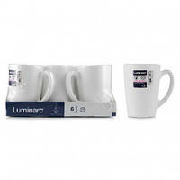 Кружка белая керамическая Essence White New Morning Luminarc 320мл P1669