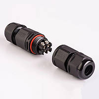 Конектор вологозахистний L-20 IP-67 4 PIN