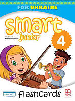 4 клас. Мітчелл Г. Smart Junior 4 for Ukraine Flash Cards (Смарт Юніор) Лінгвіст