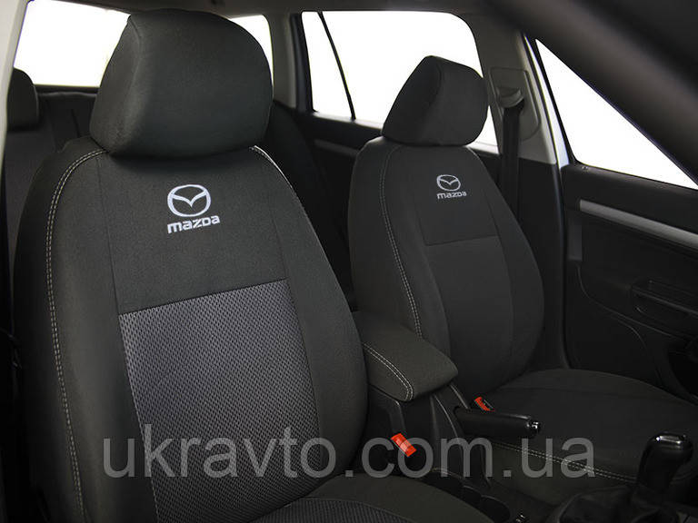 Чохли на сидіння MAZDA CX-5 2017р> (універсал) (airbag, сп. 1/3, задн. підлок., 5 підгол.)(Favorit)