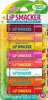 Бальзам для губ Lip Smacker Tropical Flavors набір бальзамів 8шт