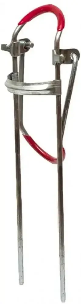 Підставка Solrris під одне вудлище, металева, складана з кембриком,30.05.18812, фото 1